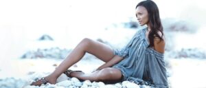 Tanzanian supermodel Millen Happiness Magese