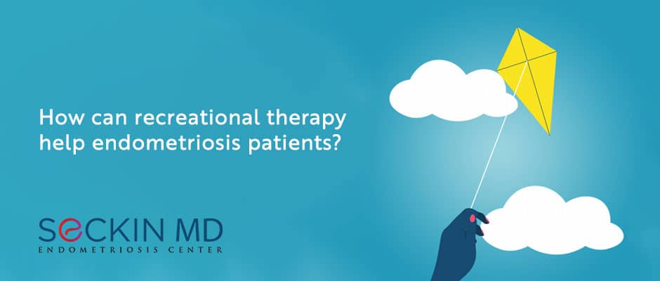 How can recreational therapy help endometriosis patients?