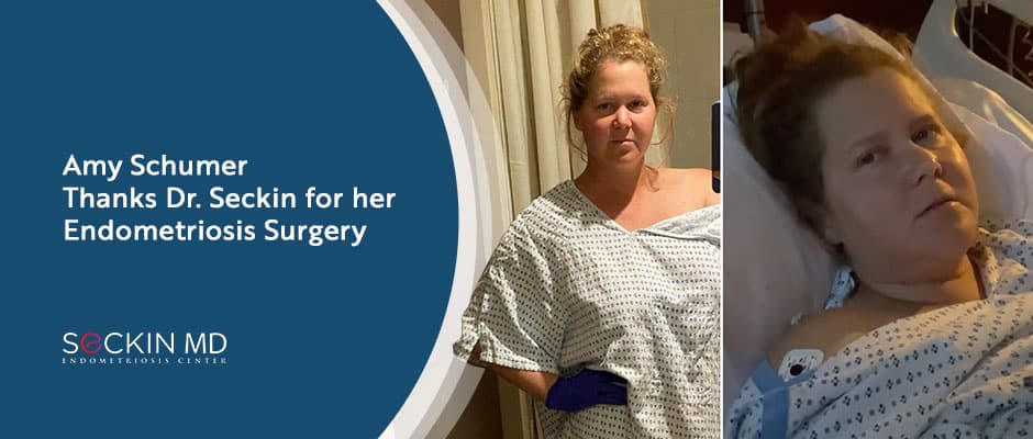 Amy Schumer Thanks Dr. Seckin for her Endometriosis Surgery