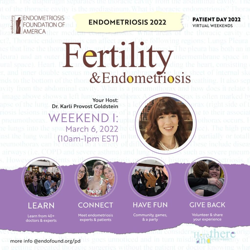 Patient Days and the Endometriosis Symposium 2022